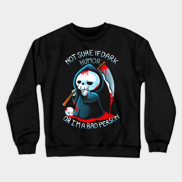 bad Person Crewneck Sweatshirt by Vallina84